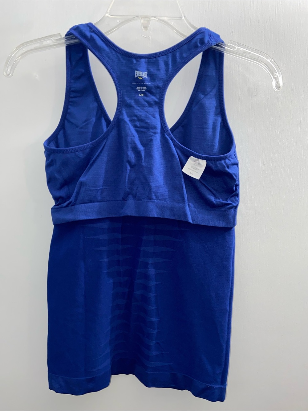 Everlast Blue Racerback Workout Tank - Picture 3 of 9